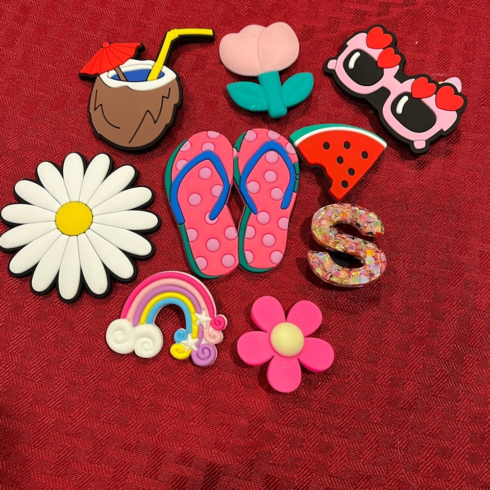 Beach Bag Tags - Set of 9